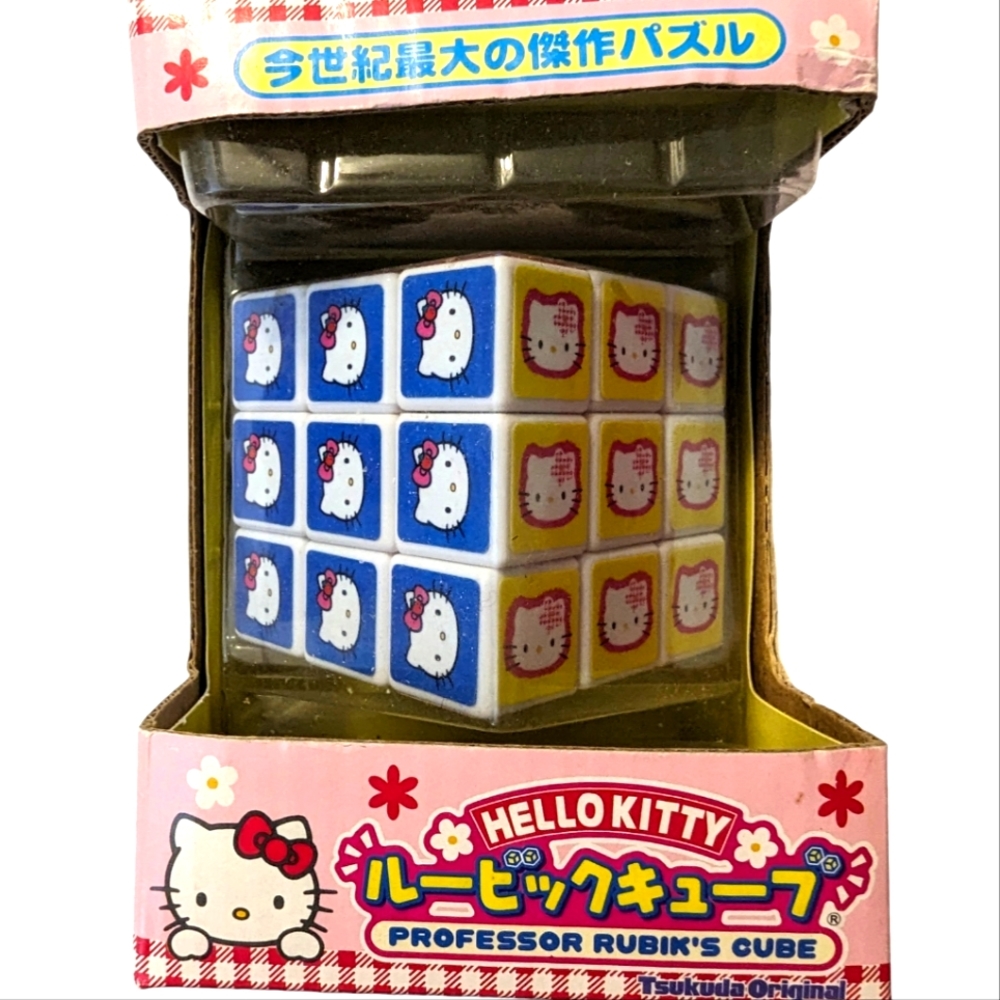 Vintage Hello Kitty Rubik's cube